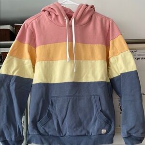 Colorful Striped Hoodie for Men